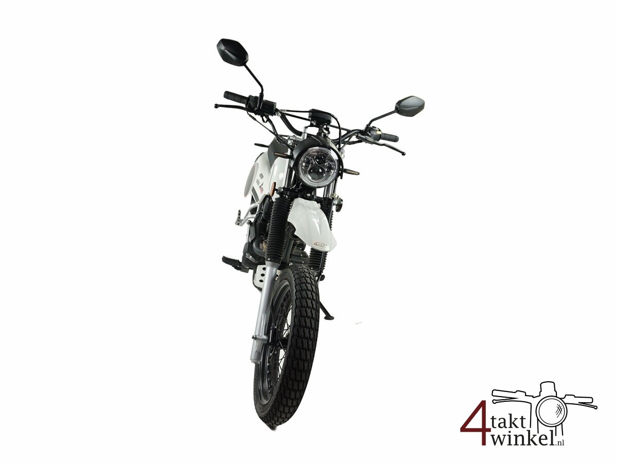 Verkocht! Mash X-ride, 50cc, Euro 5, Wit, gebruikt