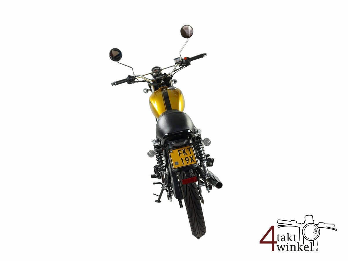 Verkocht! Mash Fifty, 50cc, goud, Euro 5, 2575km