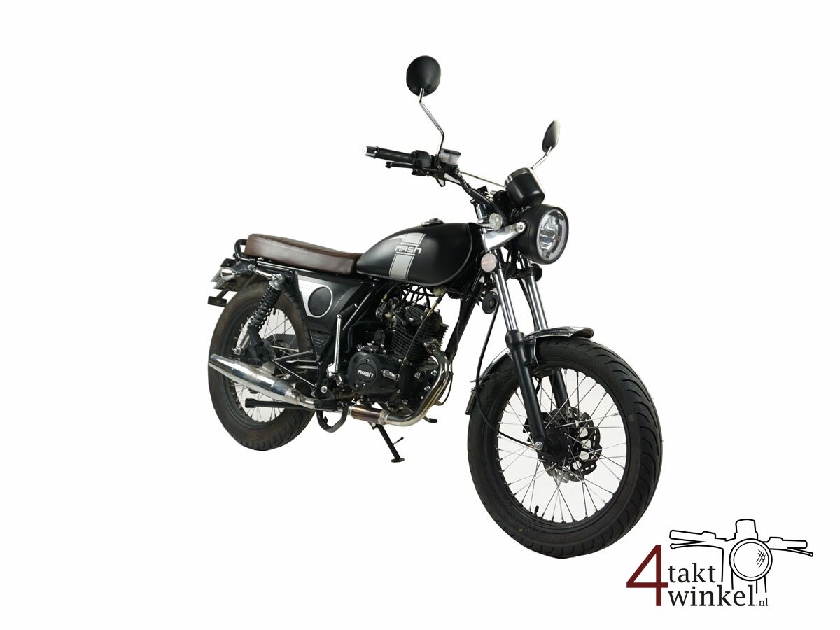 VERKOCHT! Mash Fifty, 50cc, zwart, Euro 5, 7100km