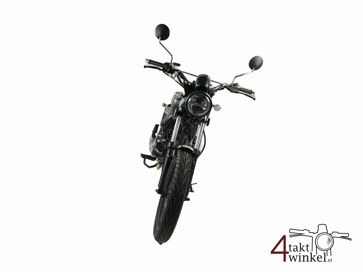 VERKOCHT! Mash Fifty, 50cc, zwart, Euro 5, 7100km