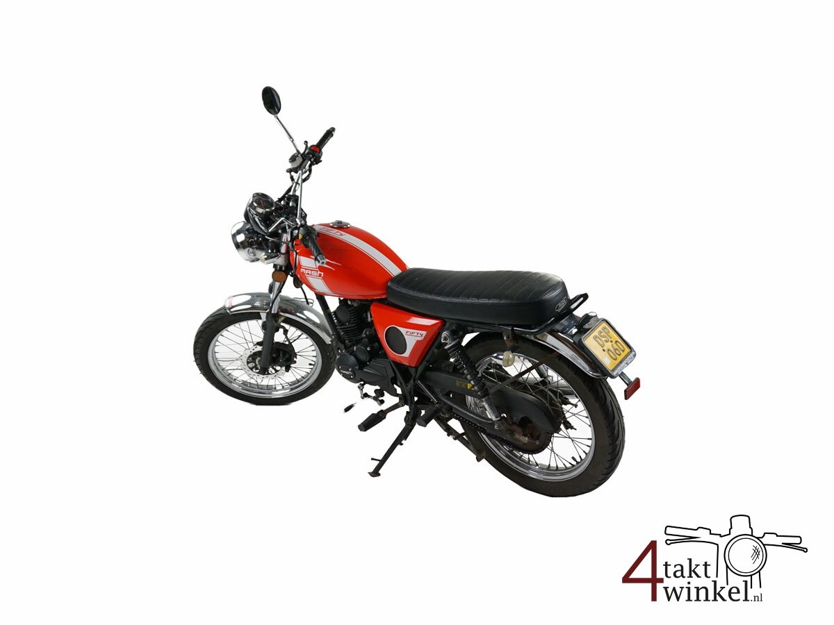 VERKOCHT ! Mash Fifty, 50cc, Rood Euro 4, 14138km