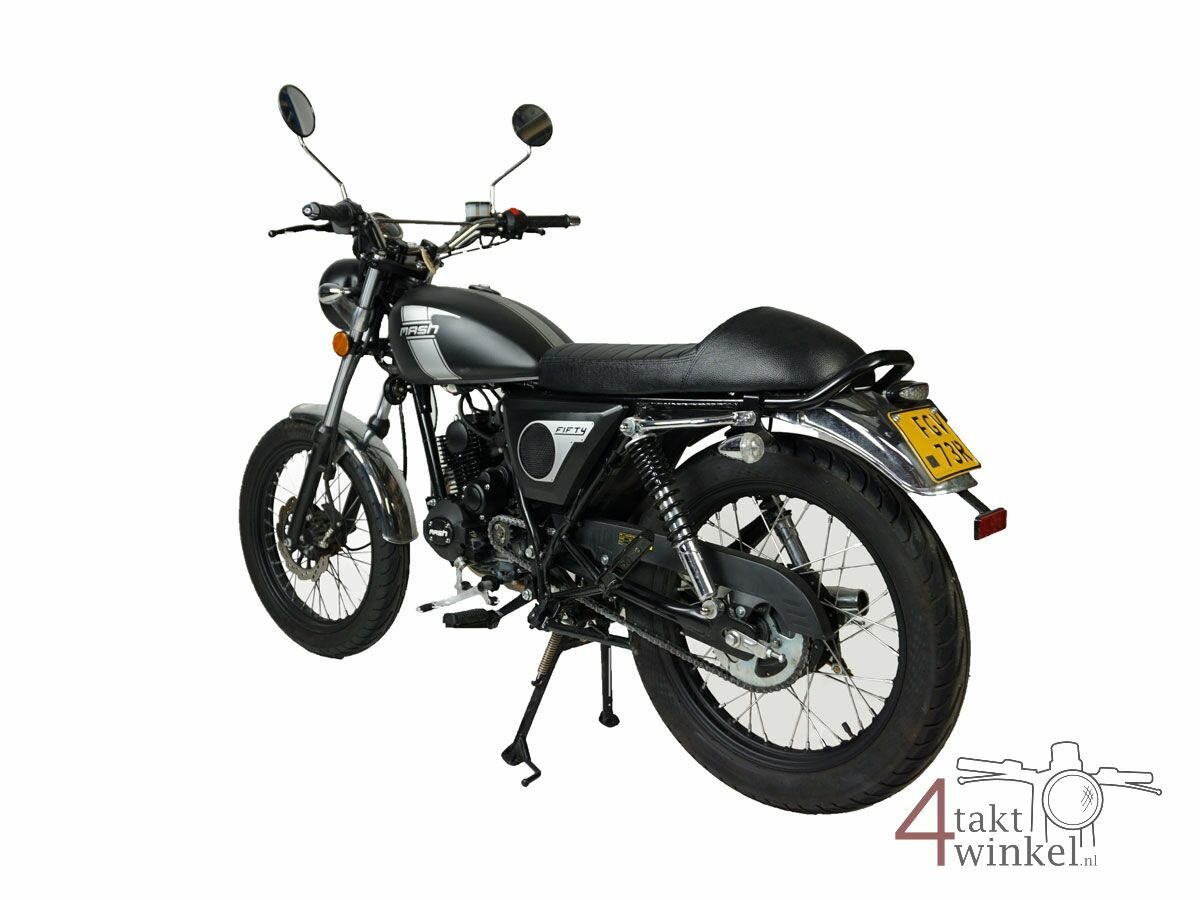 Mash Fifty, 70cc, zwart, Euro 5, 3504km