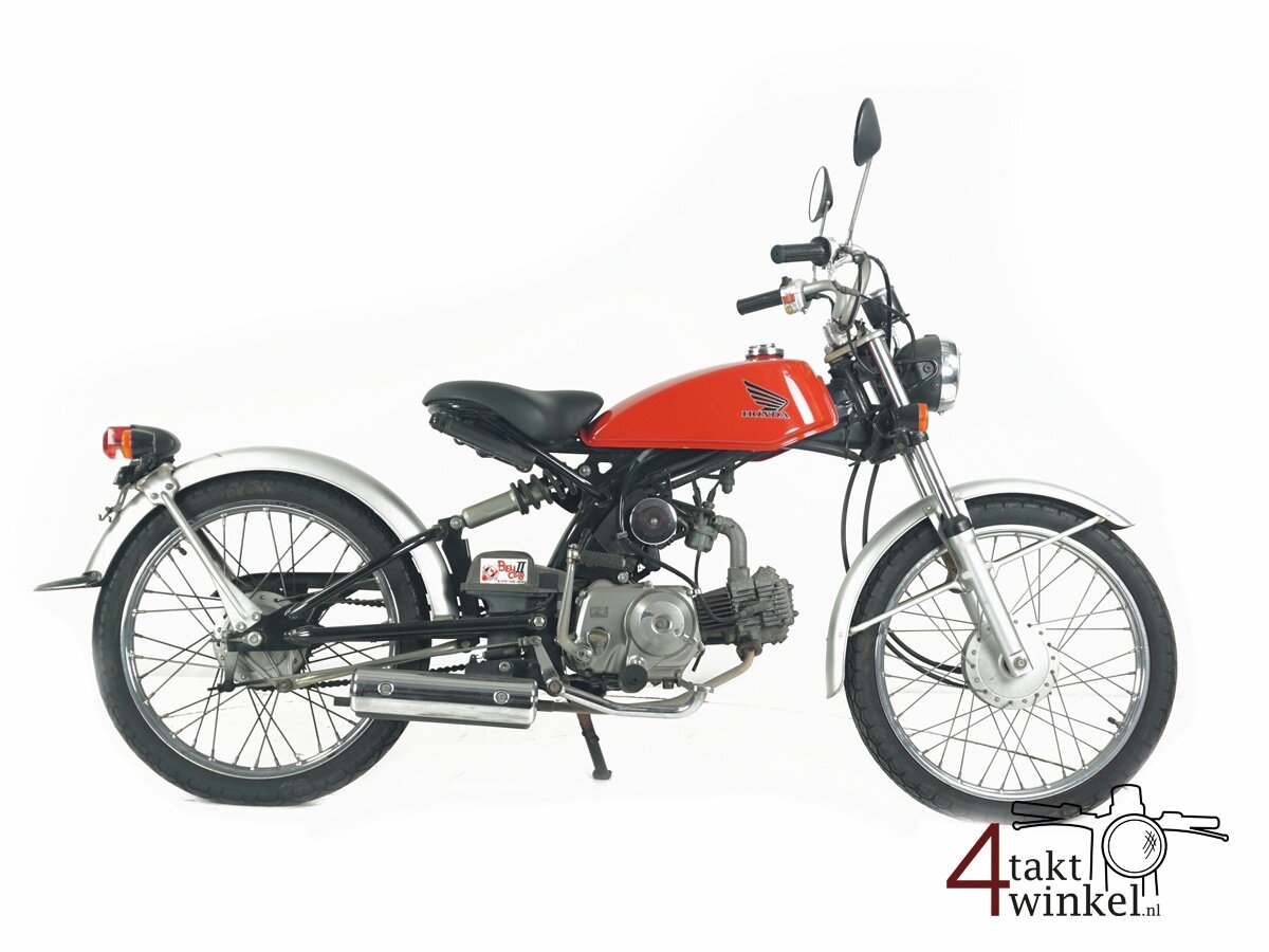 VERKOCHT ! Honda Solo 50, rood, 7903km
