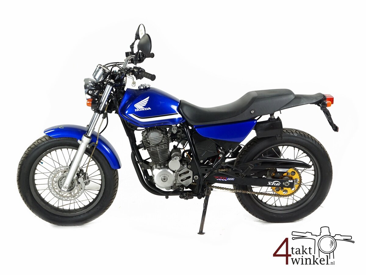 VERKOCHT ! Honda FTR223, blauw, 17314km