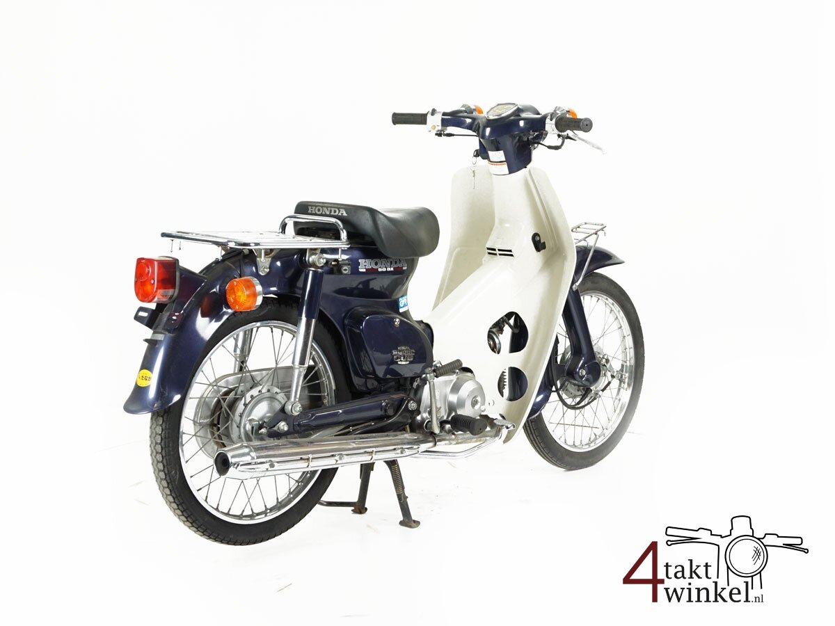 VERKOCHT ! Honda C50, blauw, 8419km