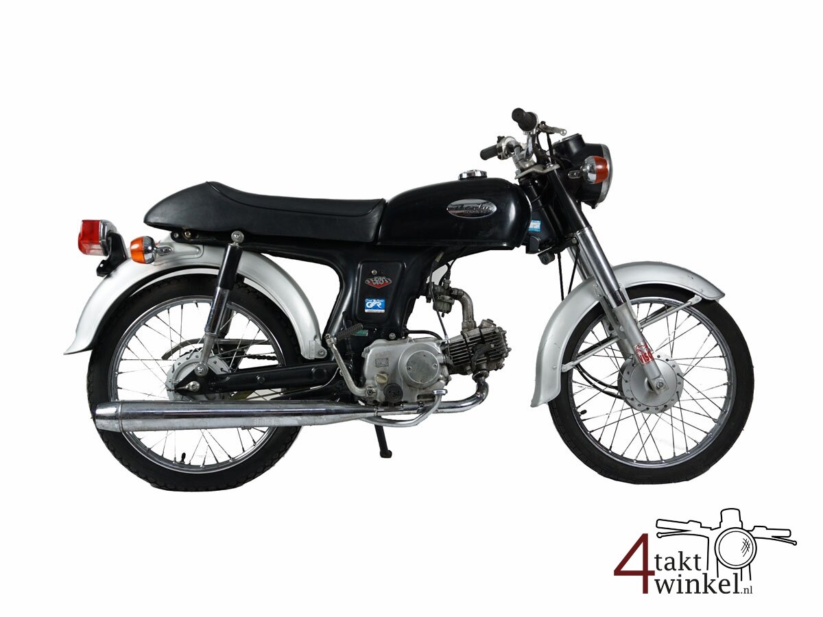 VERKOCHT Honda CD50s, zwart, 7012km