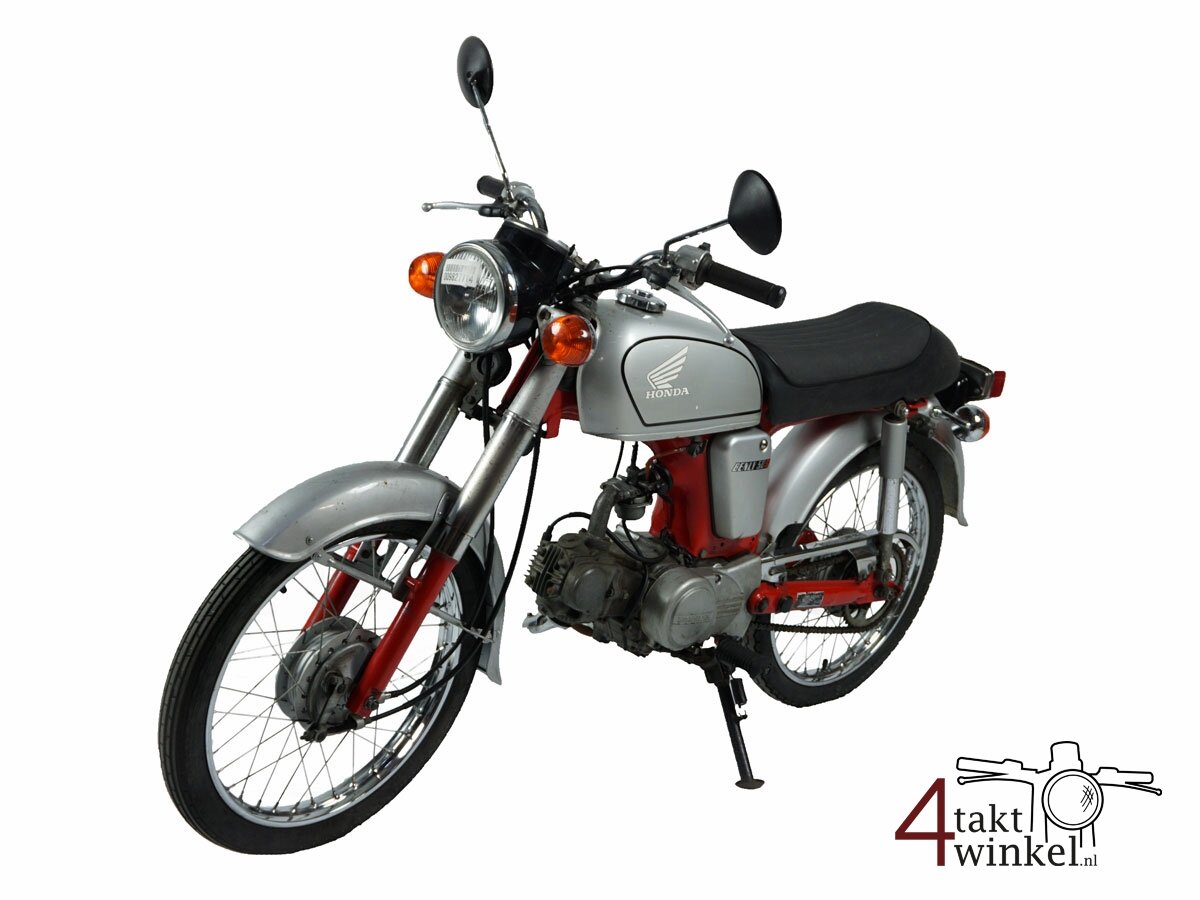 VERKOCHT! Honda CD50S, rood, 13926km