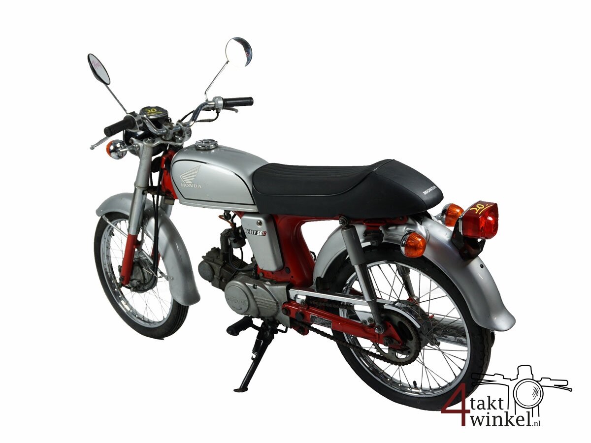 VERKOCHT! Honda CD50S, rood, 13926km
