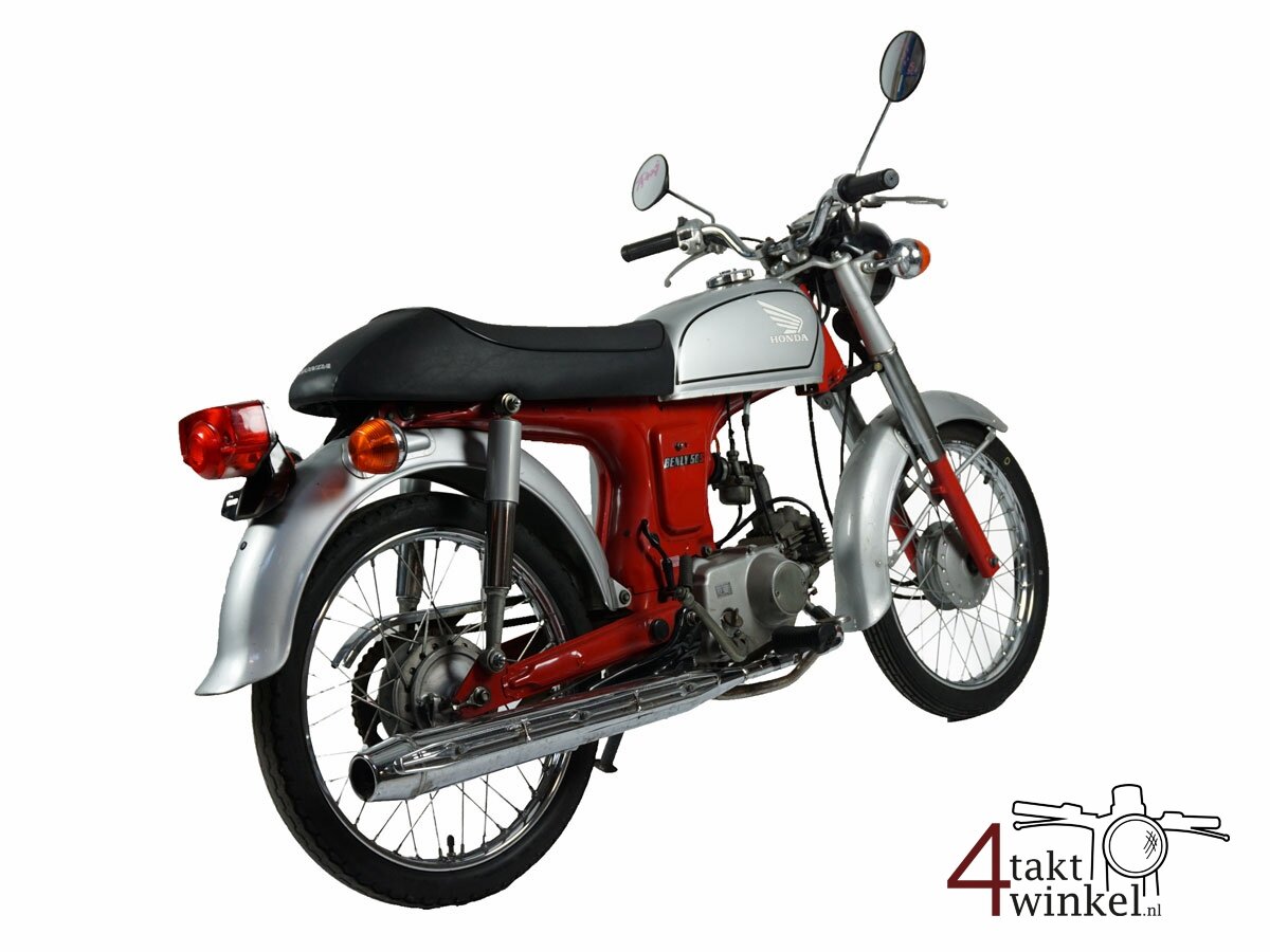 VERKOCHT! Honda CD50S, rood, 13926km