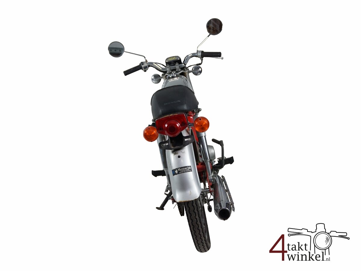 VERKOCHT! Honda CD50s, rood-zilver, 18423km