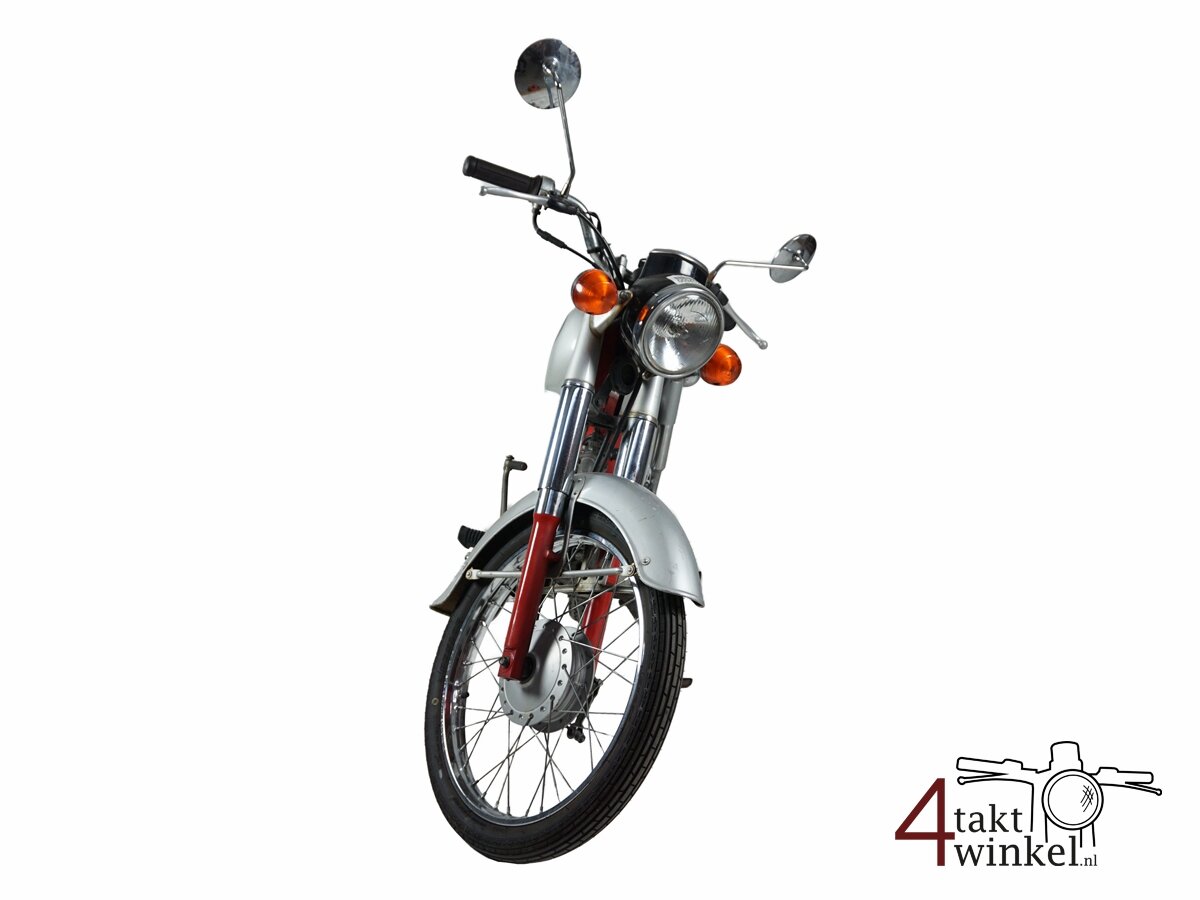VERKOCHT! Honda CD50s, rood-zilver, 18423km
