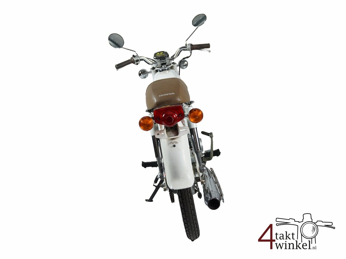 VERKOCHT ! Honda CD50s, wit, 5914km