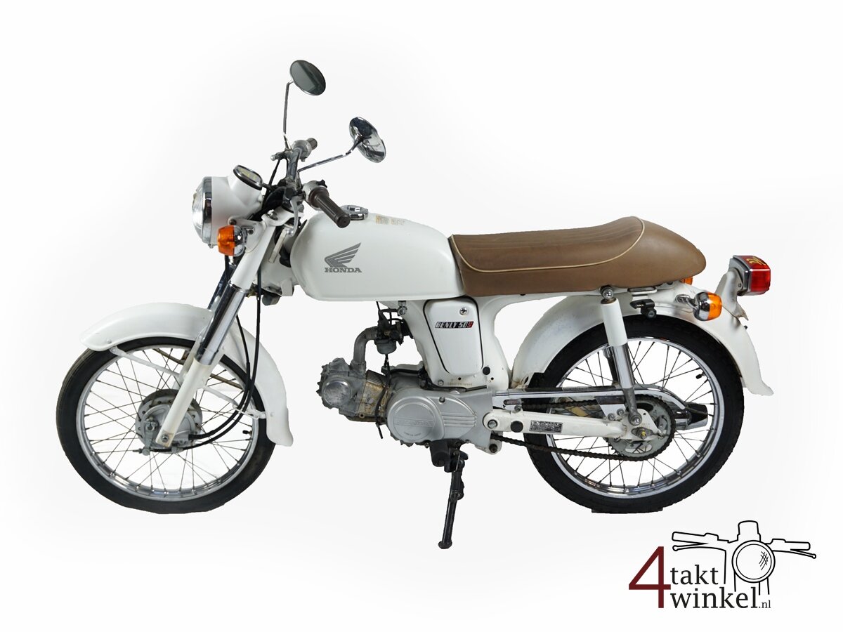 VERKOCHT ! Honda CD50s, wit, 5914km