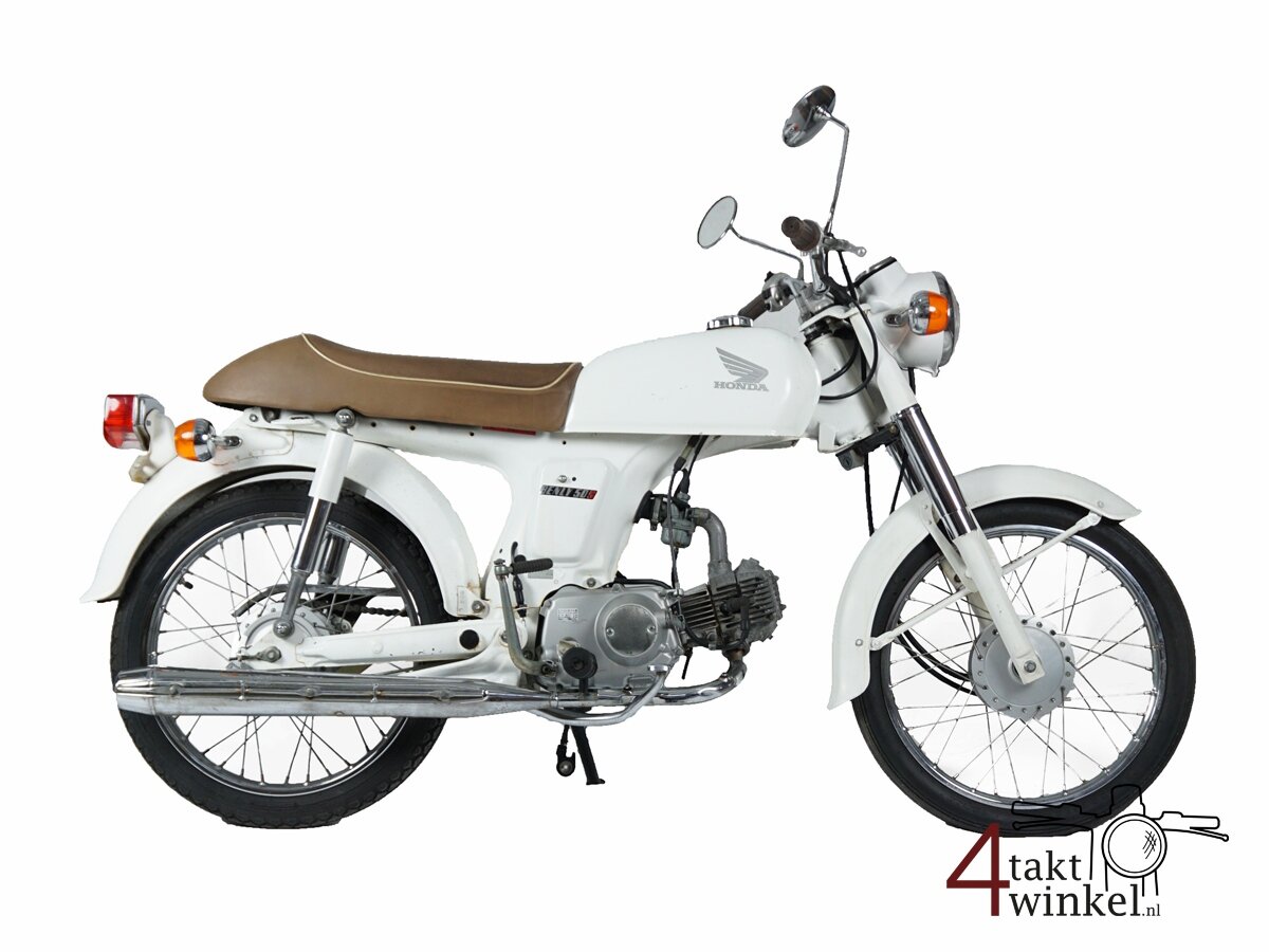 VERKOCHT ! Honda CD50s, wit, 5914km
