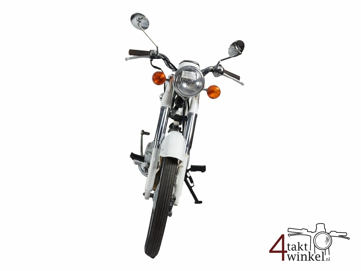 VERKOCHT ! Honda CD50s, wit, 5914km