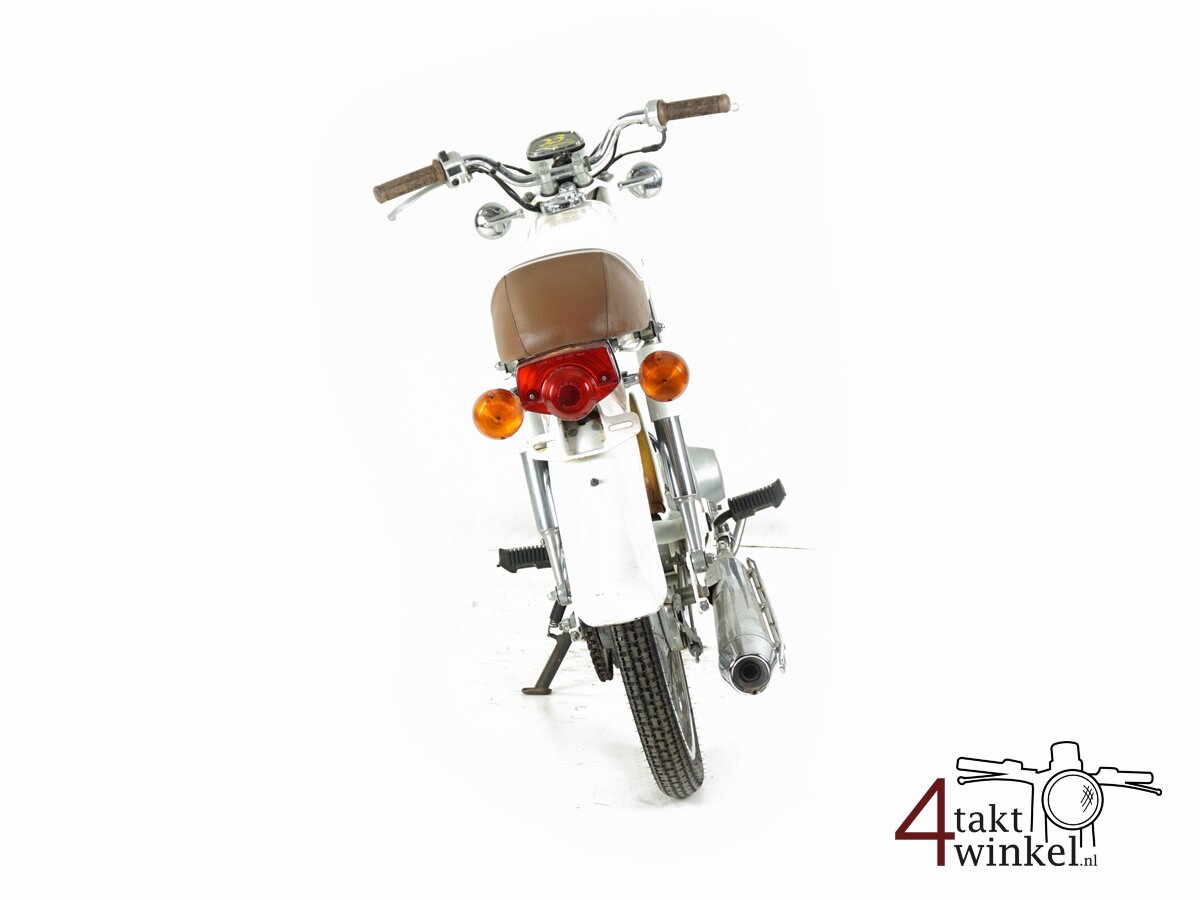 VERKOCHT ! Honda CD50s, wit, 8702km