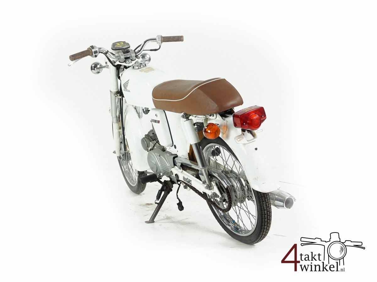 VERKOCHT ! Honda CD50s, wit, 8702km