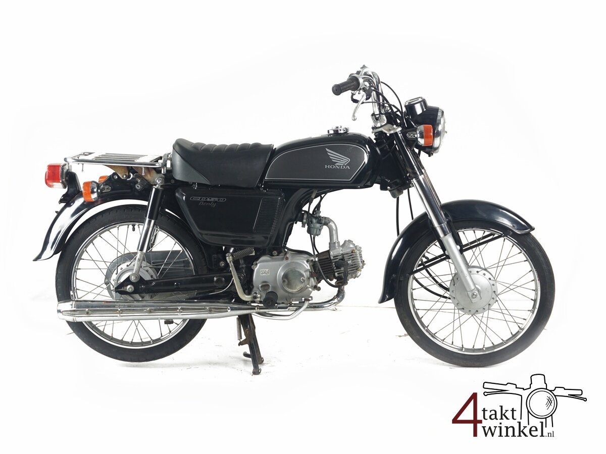 VERKOCHT Honda CD50, zwart, 11379km