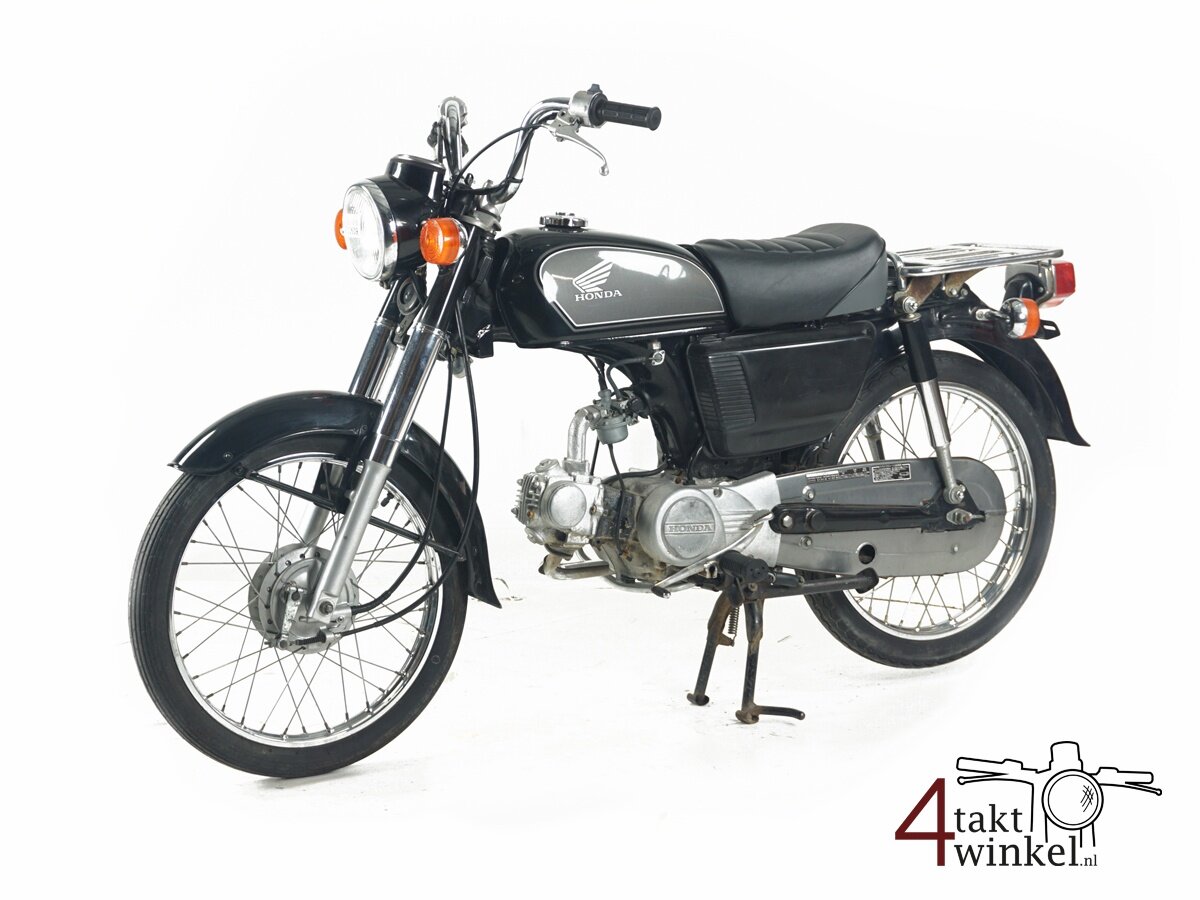 VERKOCHT Honda CD50, zwart, 11379km