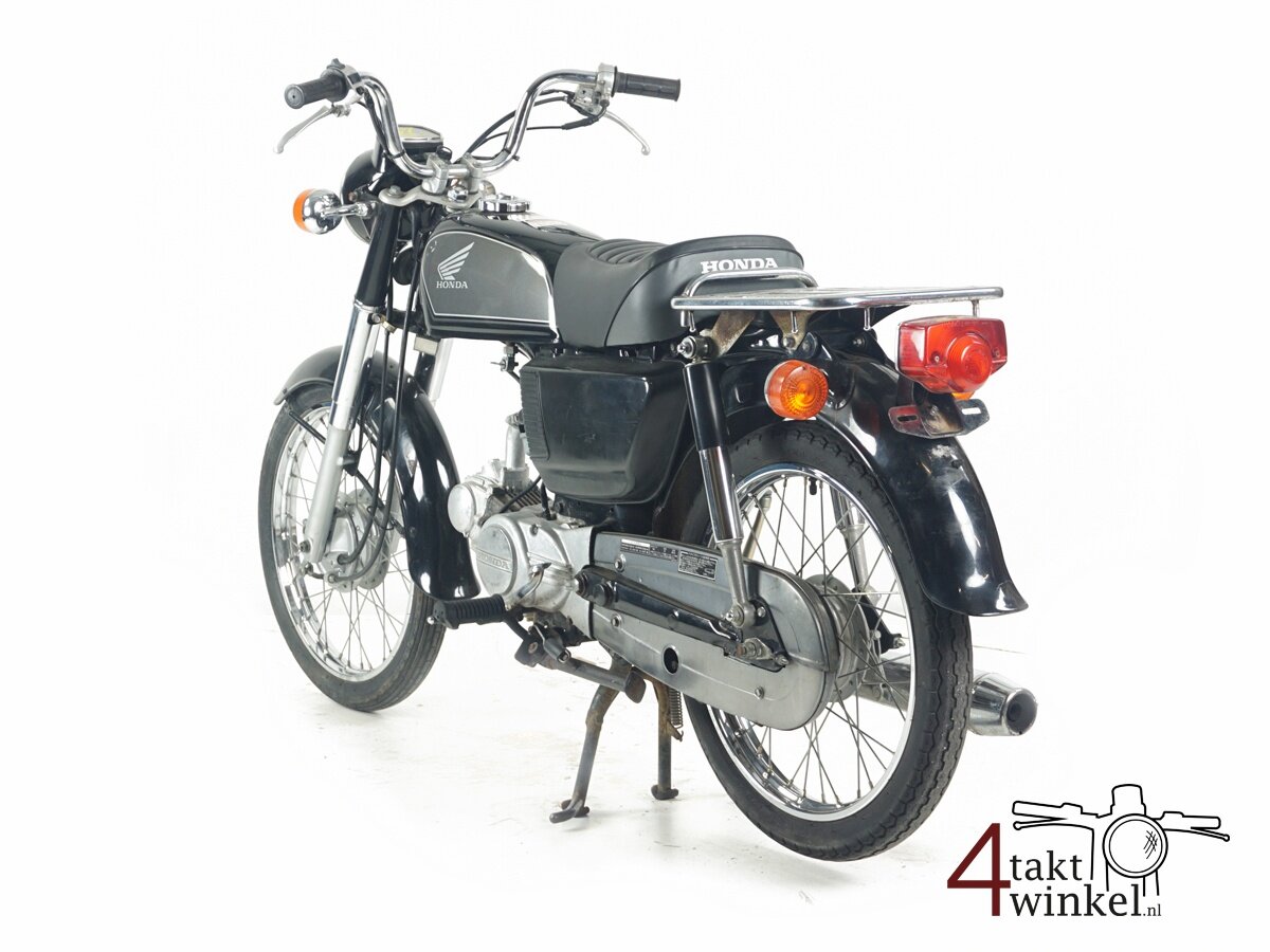 VERKOCHT Honda CD50, zwart, 11379km