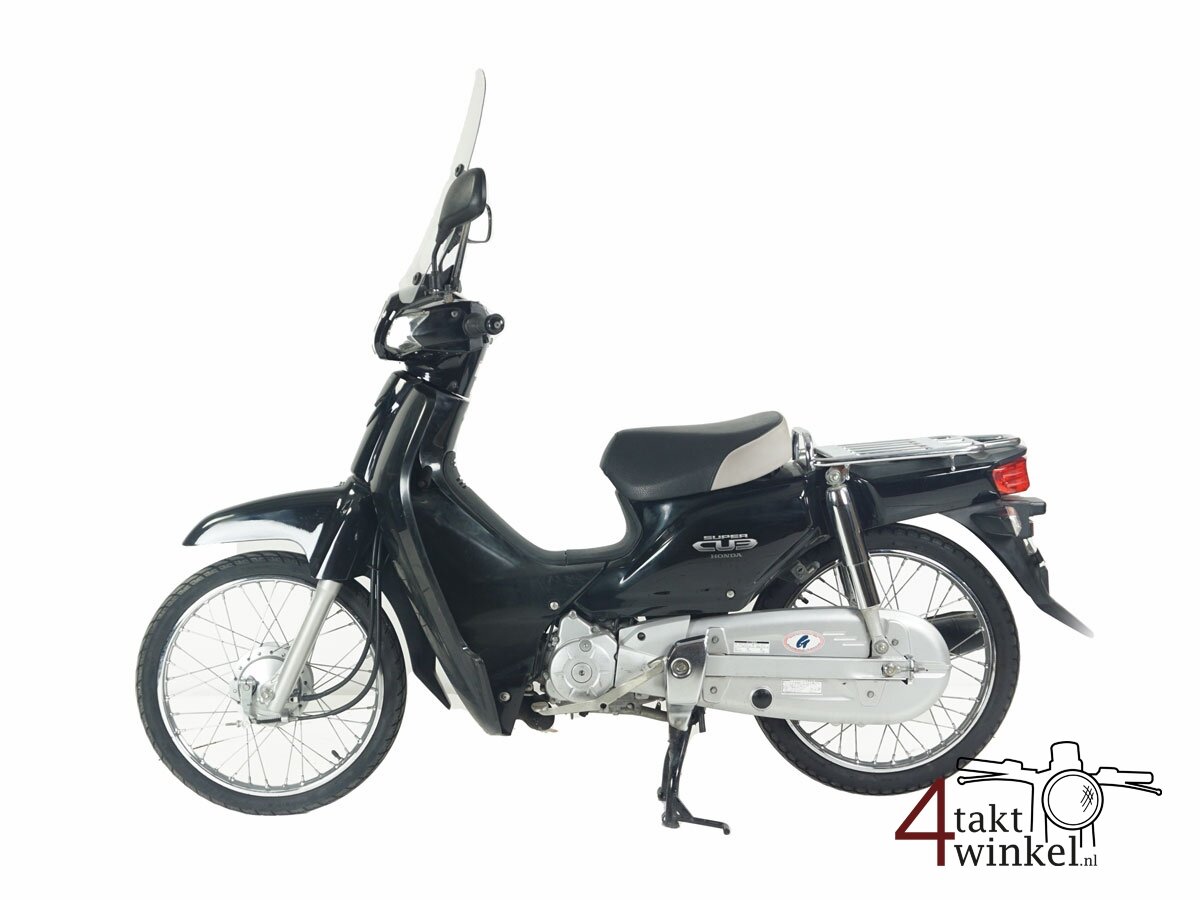 VERKOCHT ! Honda C50, zwart, 15319km