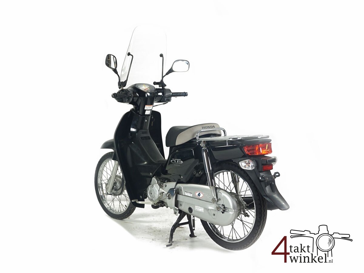 VERKOCHT ! Honda C50, zwart, 15319km
