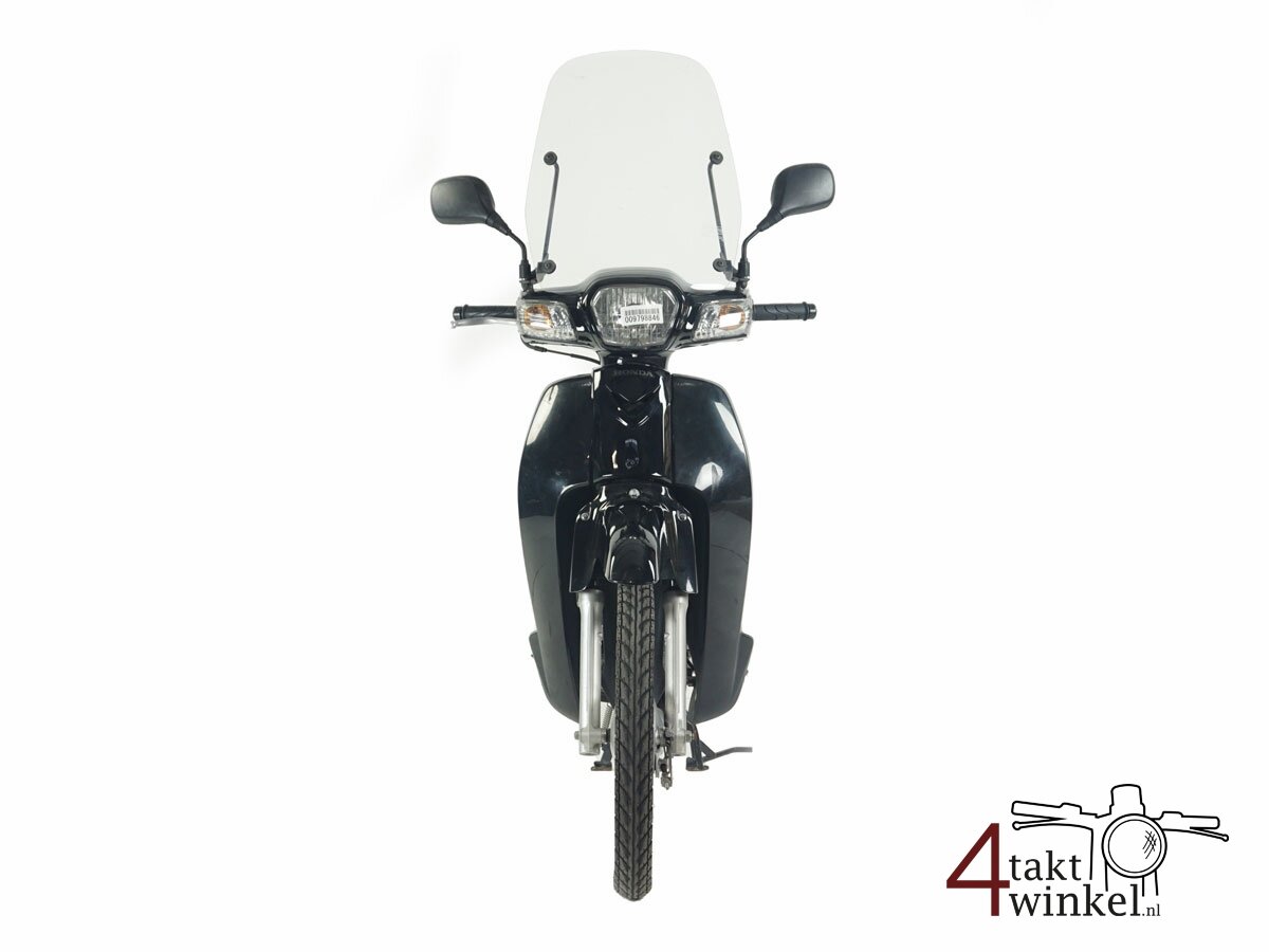 VERKOCHT ! Honda C50, zwart, 15319km