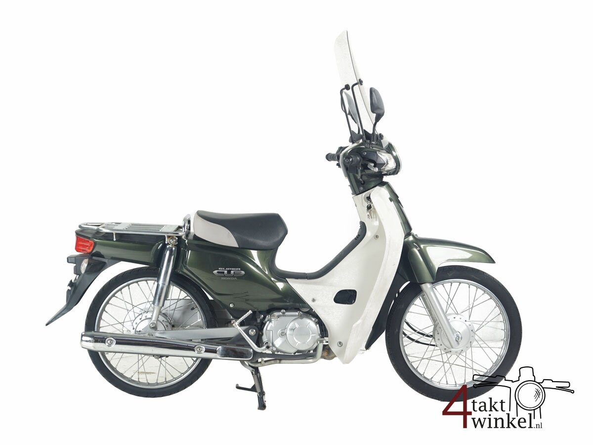 VERKOCHT ! Honda C50, groen, 13127km