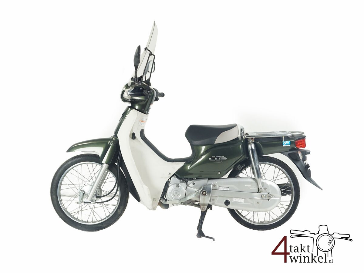 VERKOCHT ! Honda C50, groen, 13127km