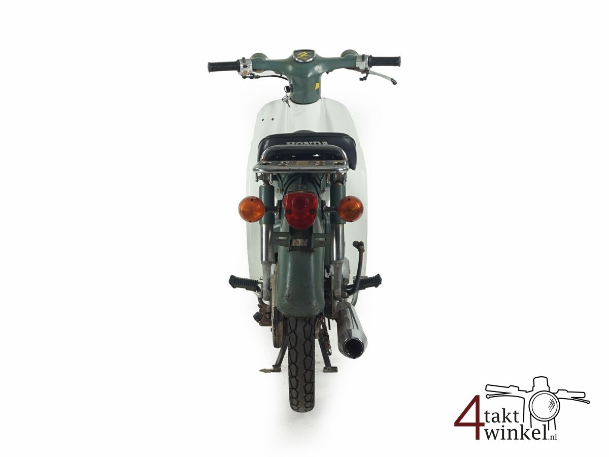 VERKOCHT ! Honda C50 6v, groen, 13308km
