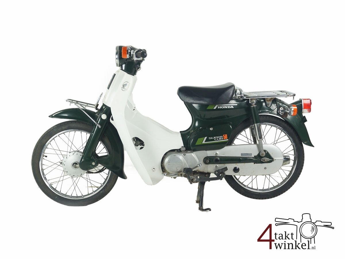 VERKOCHT ! Honda C50, groen, 19961km