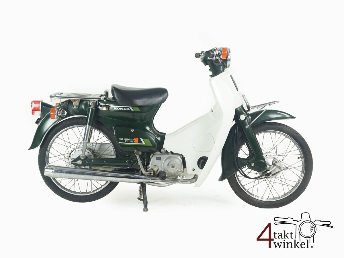 VERKOCHT ! Honda C50, groen, 19961km