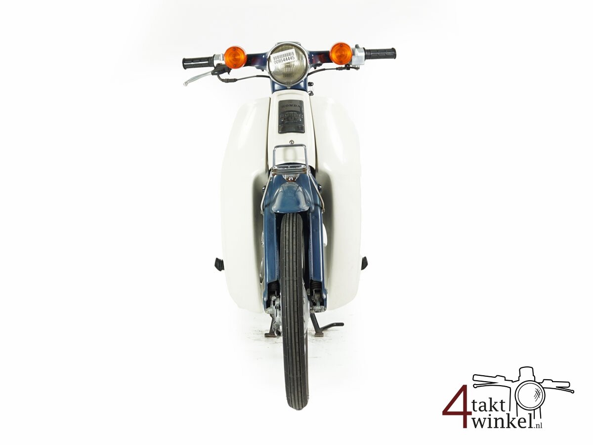 VERKOCHT Honda C50, Blauw, 7879km