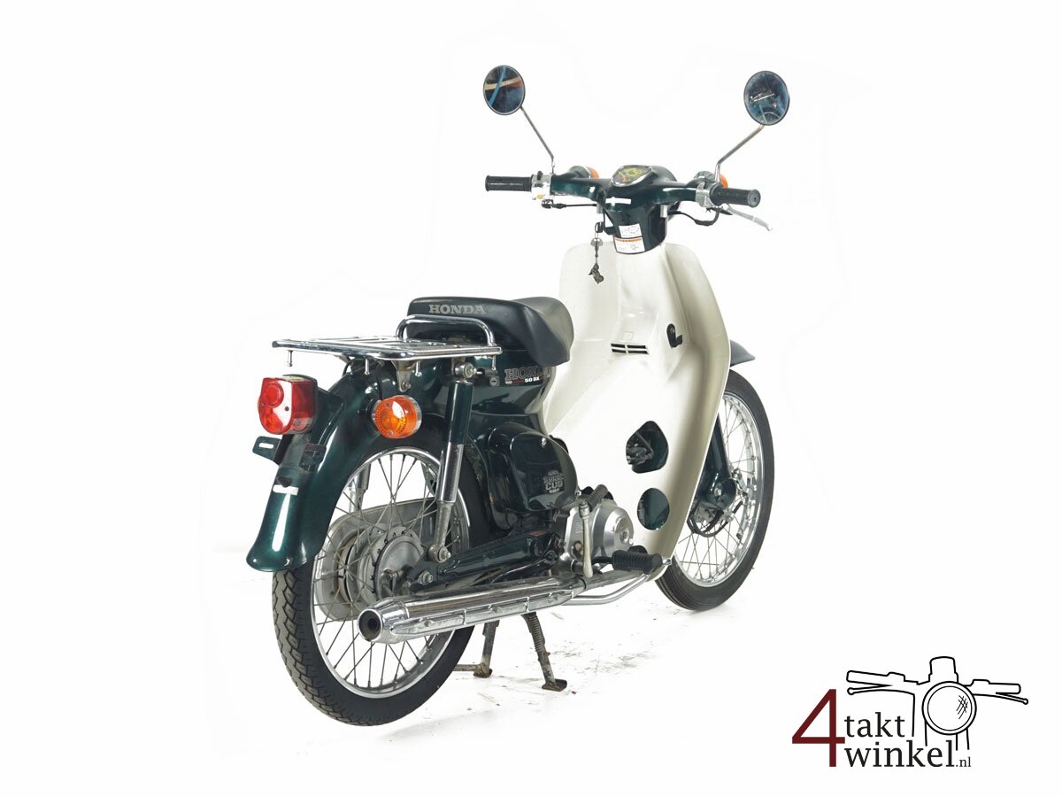 VERKOCHT ! Honda C50, groen, 10475km