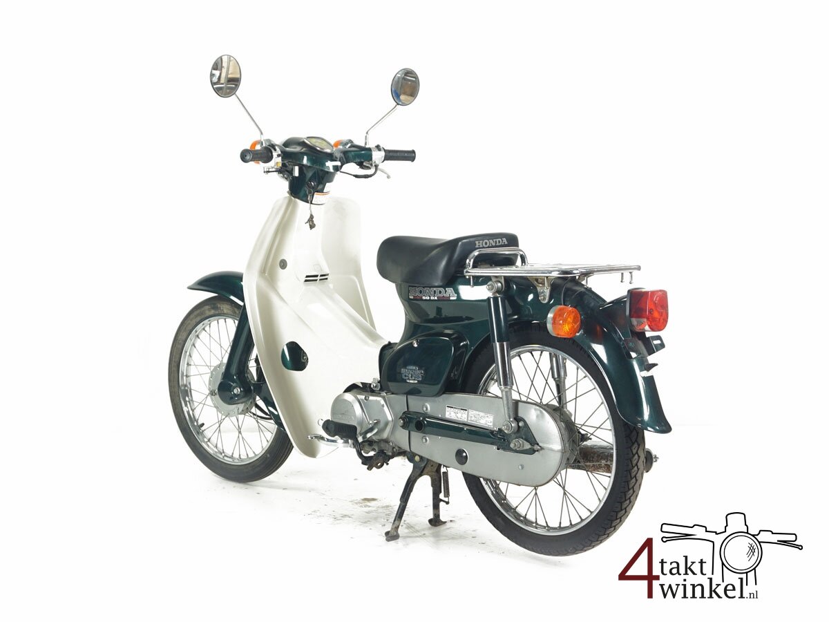VERKOCHT ! Honda C50, groen, 10475km