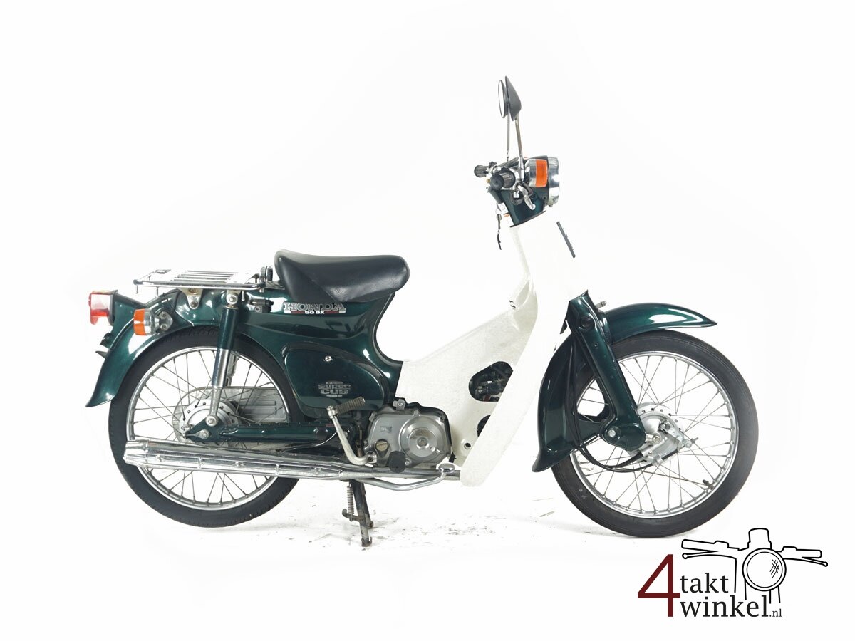 VERKOCHT ! Honda C50, groen, 10475km