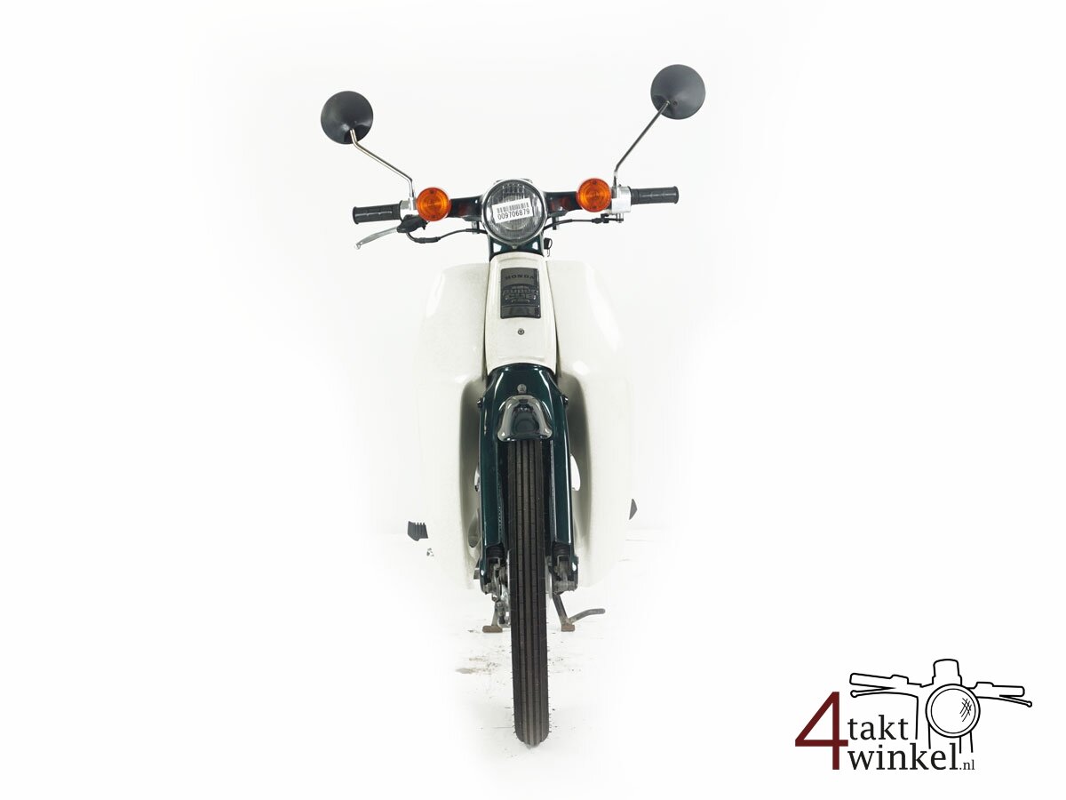 VERKOCHT ! Honda C50, groen, 10475km