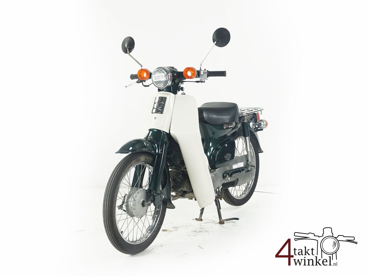 VERKOCHT ! Honda C50, groen, 10475km