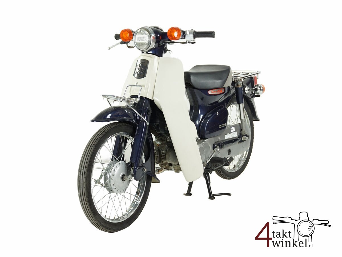 VERKOCHT ! Honda C50, blauw, 5152km