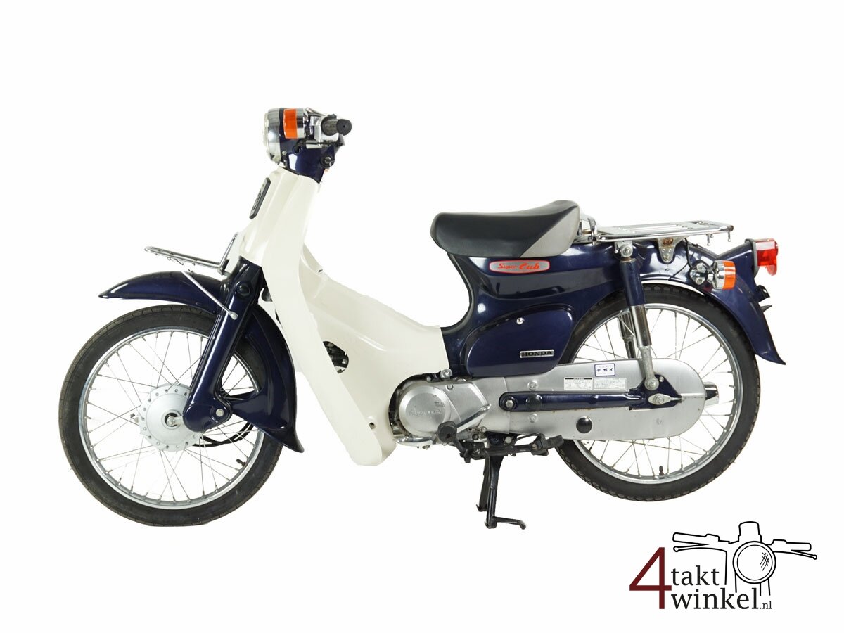 VERKOCHT ! Honda C50, blauw, 5152km