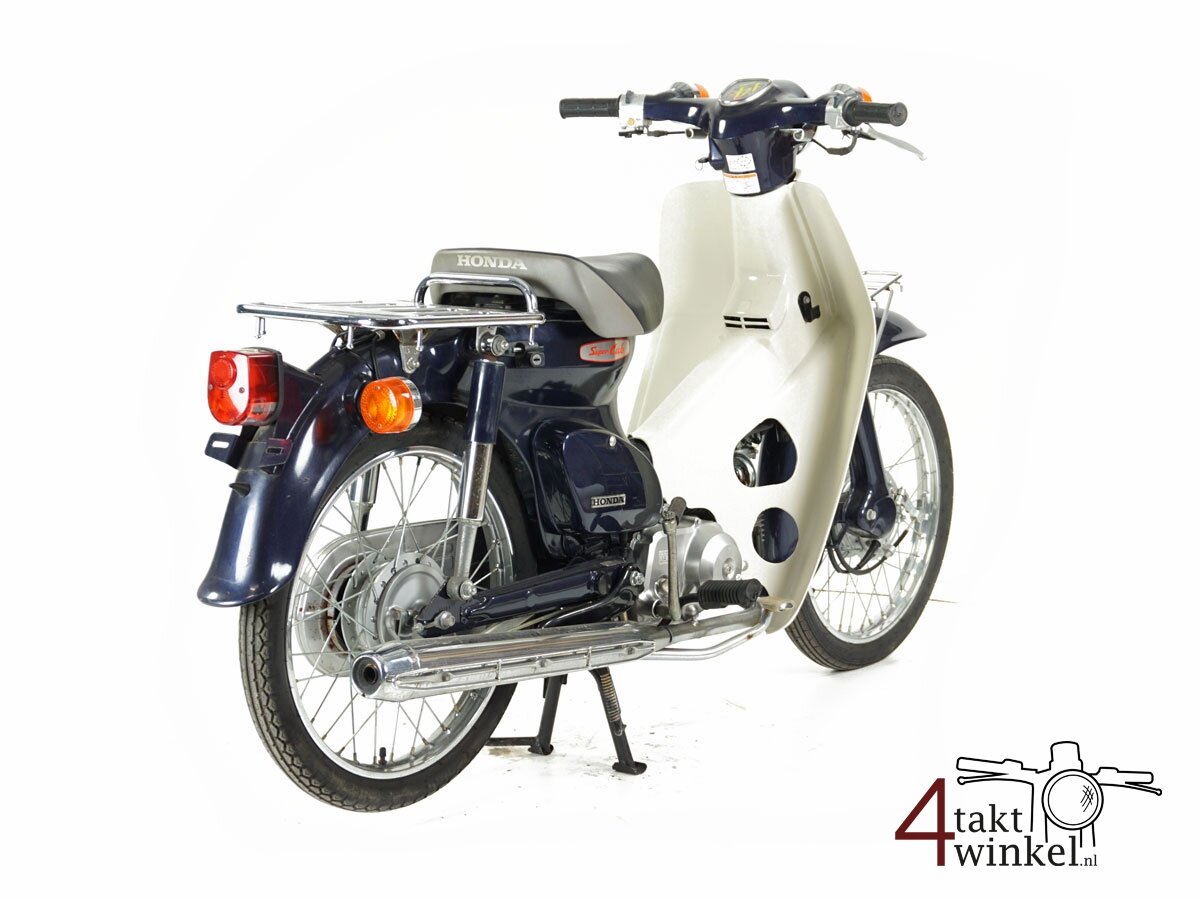 VERKOCHT ! Honda C50, blauw, 5152km