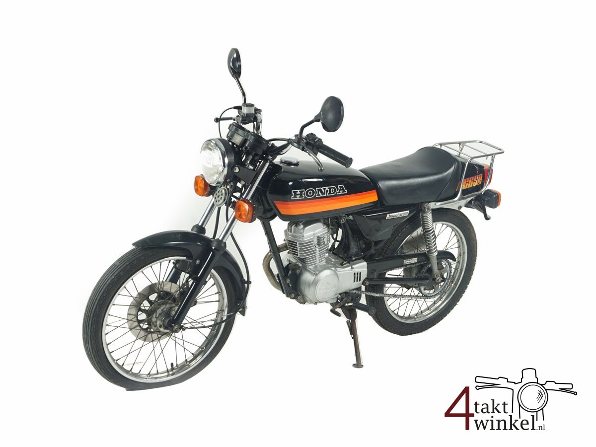 VERKOCHT ! Honda CB50S, Zwart, 8591km
