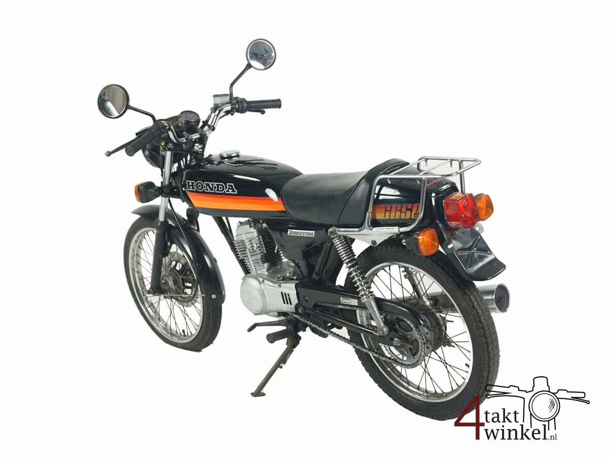 VERKOCHT ! Honda CB50S, Zwart, 8591km