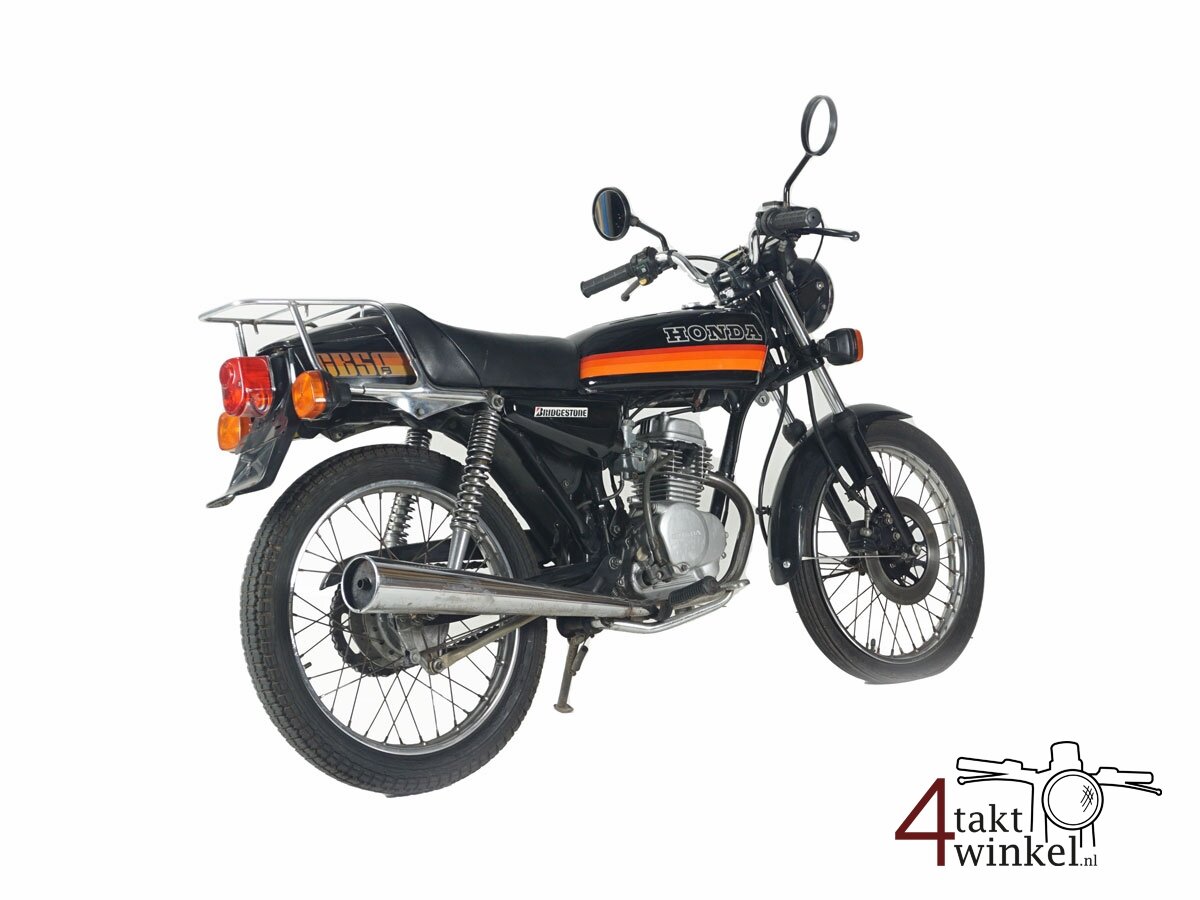 VERKOCHT ! Honda CB50S, Zwart, 8591km
