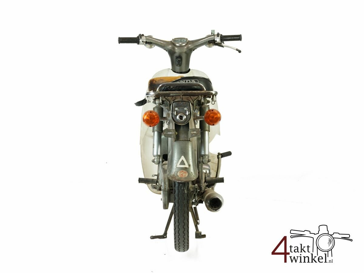 VERKOCHT !! Honda C70 K1 Japans, grijs, 10407 km