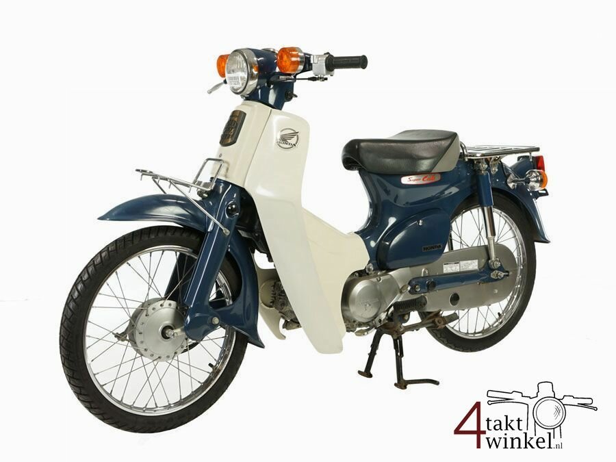 VERKOCHT Honda C50 NT, blauw, 4231km