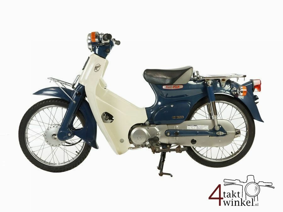 VERKOCHT Honda C50 NT, blauw, 4231km