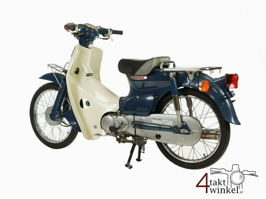 VERKOCHT Honda C50 NT, blauw, 4231km