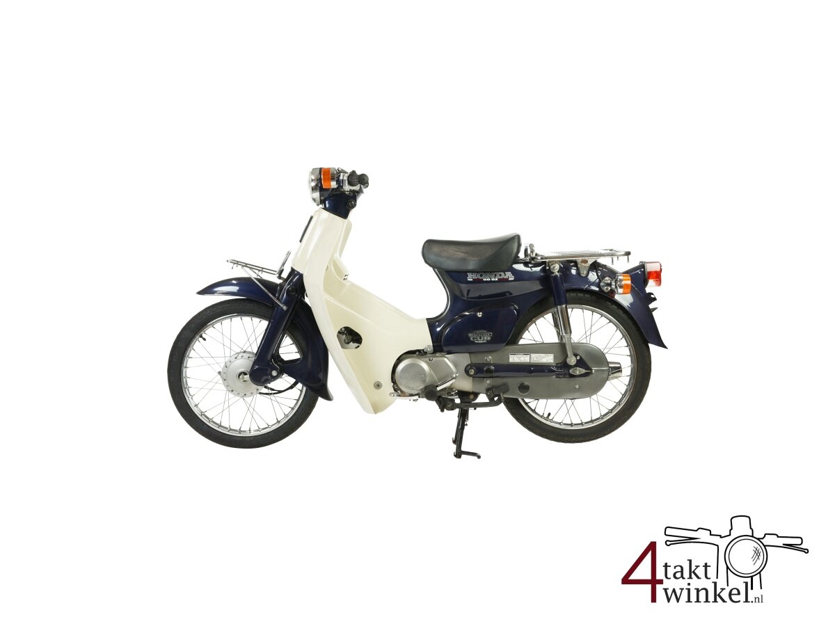VERKOCHT ! Honda C50 NT, donker blauw, 8204km. Met  Kenteken !