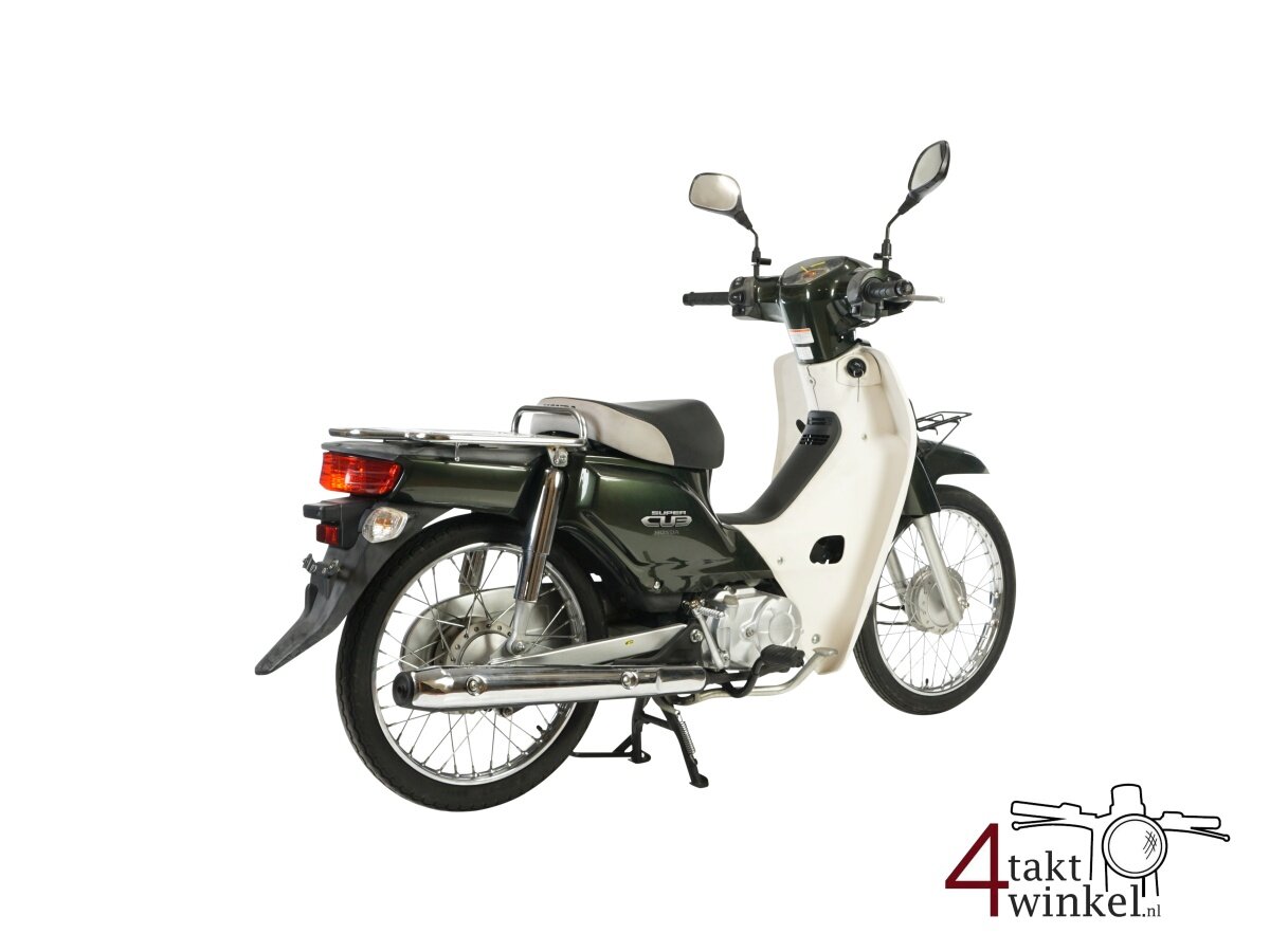 VERKOCHT ! Honda C50 2012, groen, 16505km